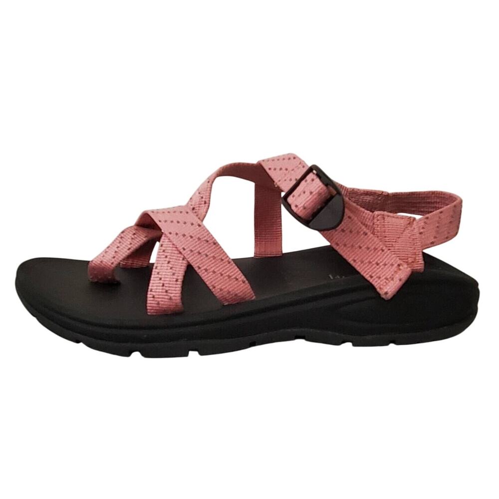 Madden Girl Womens 7.5-8.5 Sandals Sun Blush Pink Strappy Mismatched New